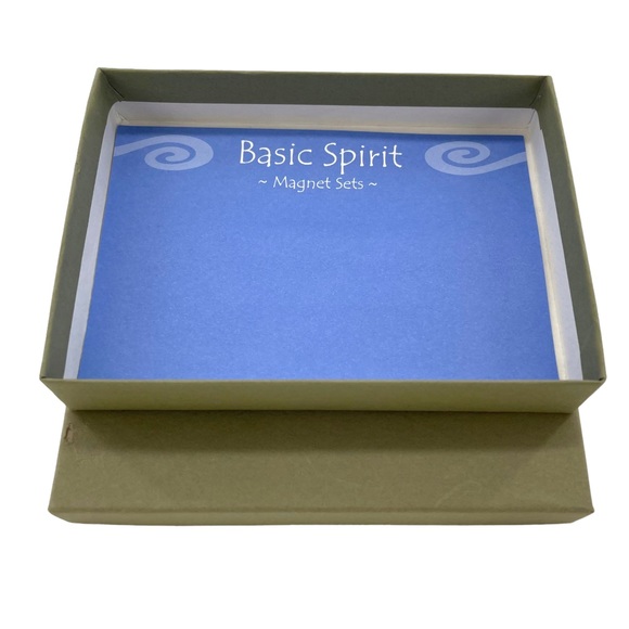 Basic Spirit Set of 4 Pewter Magnets - Live Simply, Love Fully and Laugh Ofter! - Picture 7 of 8